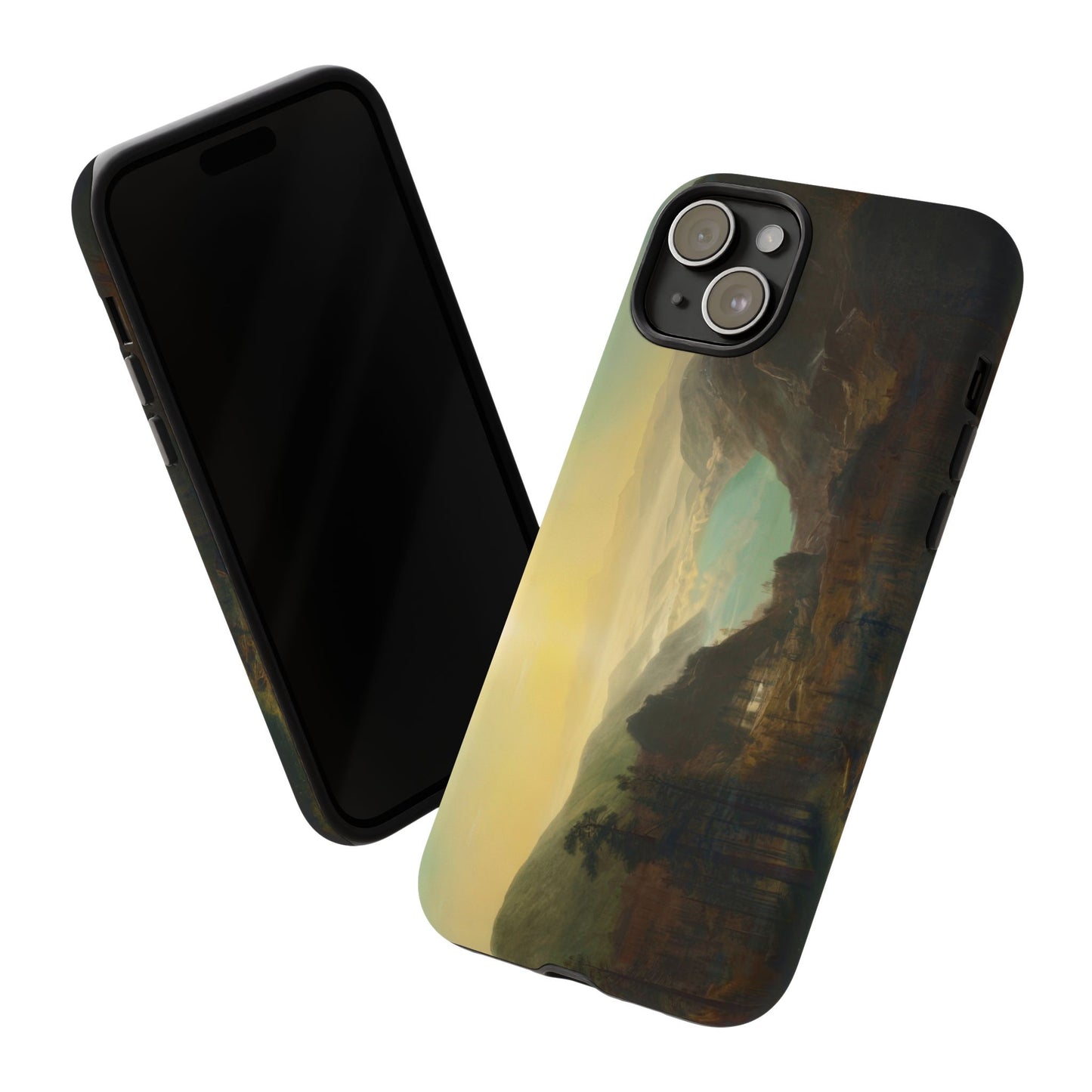 Bierstadt, Albert - Donner Lake from the Summit (1873) - Tough Phone Cases