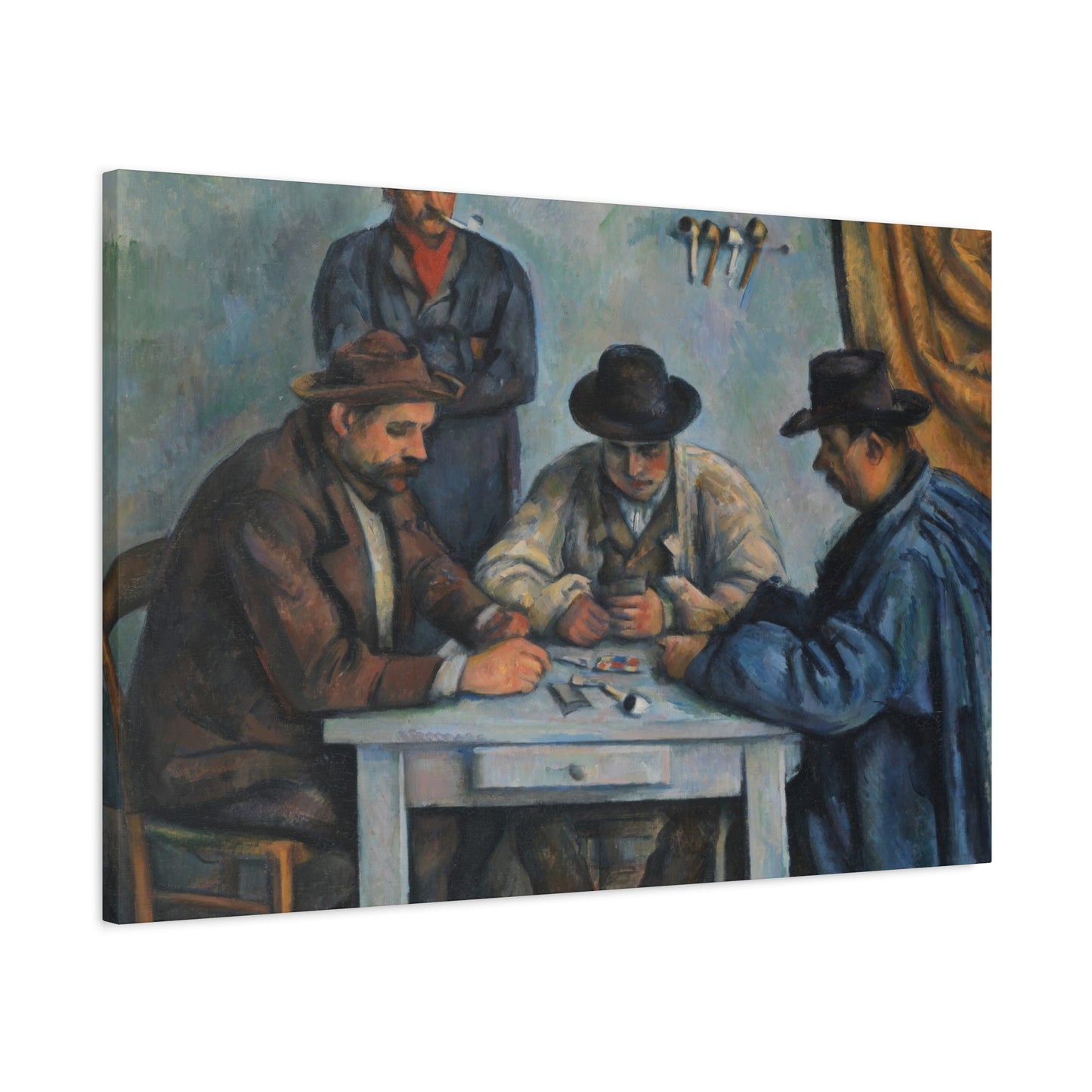 Cézanne, Paul - The Card Players (1892) - Canvas Block, unframed