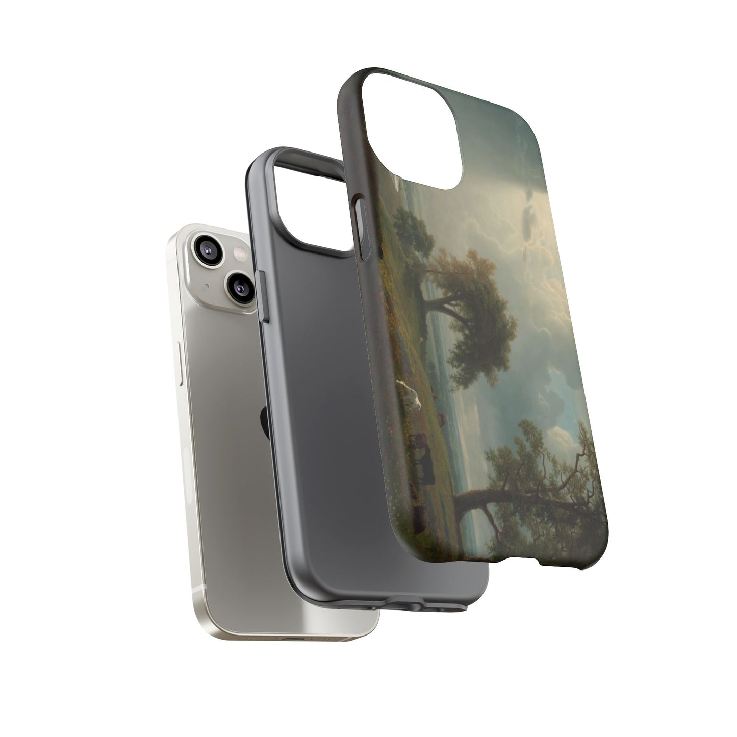 Bierstadt, Albert - California Spring (1875) - Tough Phone Cases