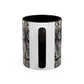 Pacio, Adam - Memento Mori Mandala - Colorful Accent Mugs