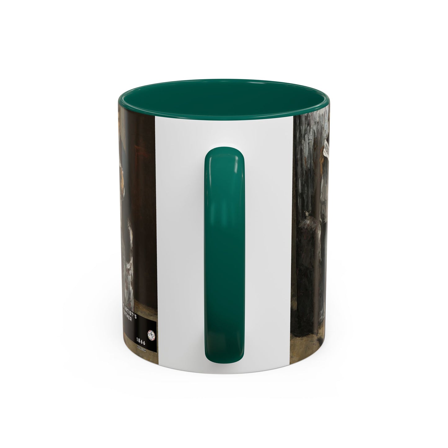 Cézanne, Paul - The Artist’s Father (1866) - Colorful Accent Mugs