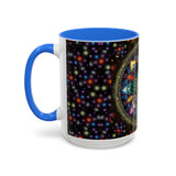 Mystic Jewel Mandala - Colorful Accent Mugs