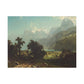 Bierstadt, Albert - Lake Lucerne (1858) - Canvas Block, unframed