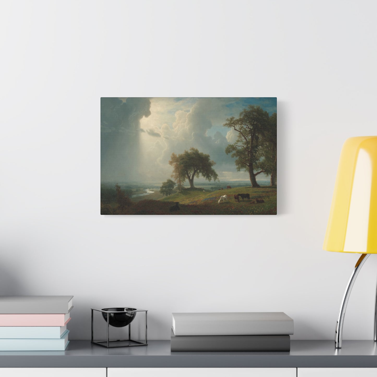 Bierstadt, Albert - California Spring (1875) - Canvas Block, unframed