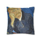 Van Gogh, Vincent - Portrait of Dr. Paul Gachet (1890) - Suede Square Pillowcase