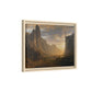 Bierstadt, Albert - Looking Down Yosemite Valley (1865) - Matte Canvas, Framed