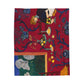 Matisse, Henri - The Dessert Harmony in Red (1908) - Velveteen Plush Blanket