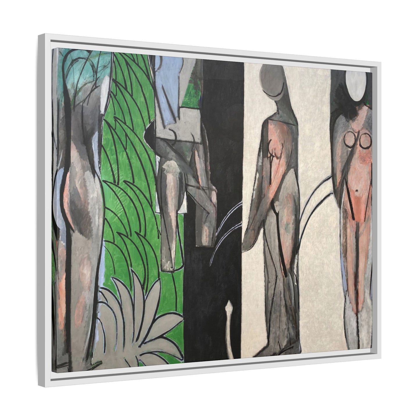 Matisse, Henri - Bathers by a River (1917) - Matte Canvas, Framed