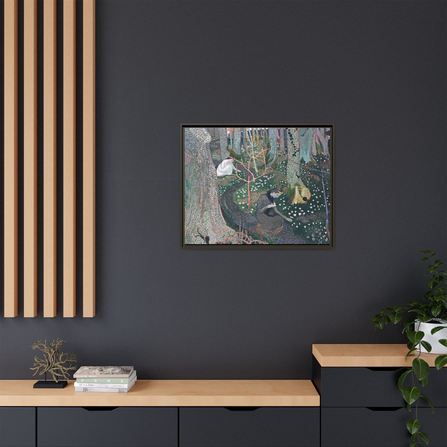 Denis, Maurice - April (1892) - Matte Canvas, Framed