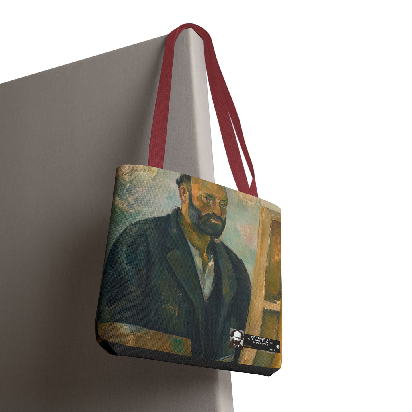 Cézanne, Paul - Portrait of the Artist with a Palette (1890) - Tote Bag
