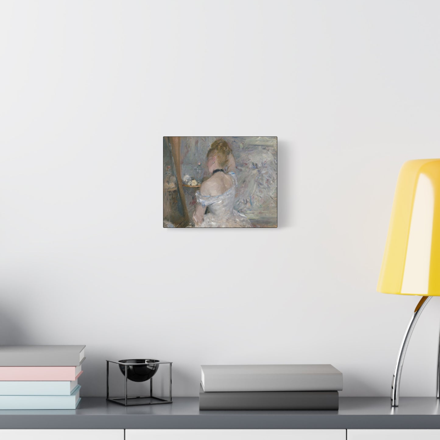 Morisot, Berthe - Woman at Her Toilette (1880) - Canvas Block, unframed