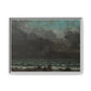 Courbet, Gustave - The Sea (1865) - Matte Canvas, Framed