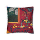 Matisse, Henri - The Dessert Harmony in Red (1908) - Suede Square Pillowcase