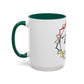 AdamPacio.com - White Logo - Colorful Accent Mugs