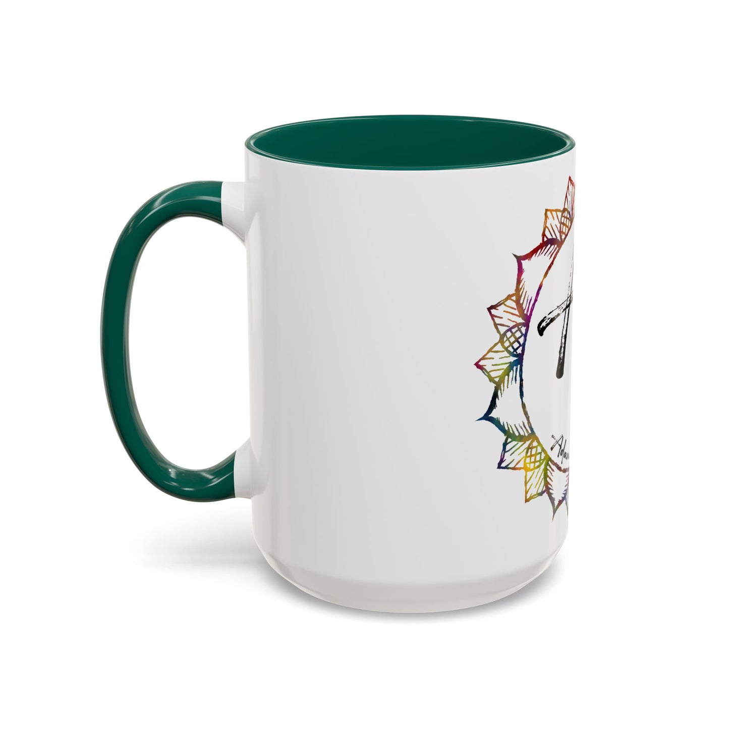 AdamPacio.com - White Logo - Colorful Accent Mugs