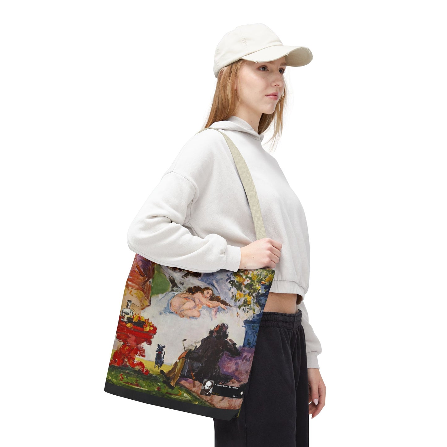 Cézanne, Paul - A Modern Olympia (1874) - Tote Bag