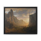 Bierstadt, Albert - Looking Down Yosemite Valley (1865) - Matte Canvas, Framed
