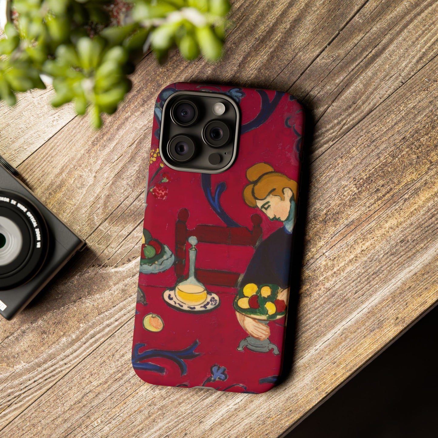 Matisse, Henri - The Dessert Harmony in Red (1893) - Tough Phone Cases