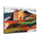 Filiger, Charles - The Hangman’s House (1891) - Canvas Block, unframed