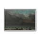 Courbet, Gustave - The Sea (1865) - Matte Canvas, Framed