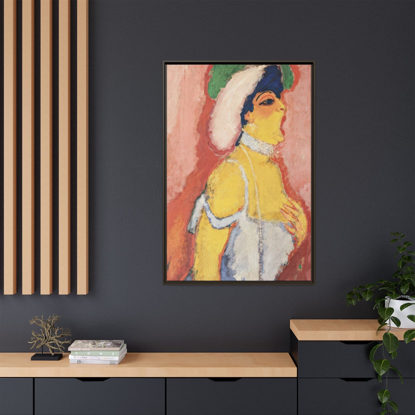 Van Dongen, Kees - Modjesko, Soprano Singer (1908) - Matte Canvas, Framed