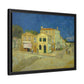 Van Gogh, Vincent - The Yellow House (1888) - Matte Canvas, Framed