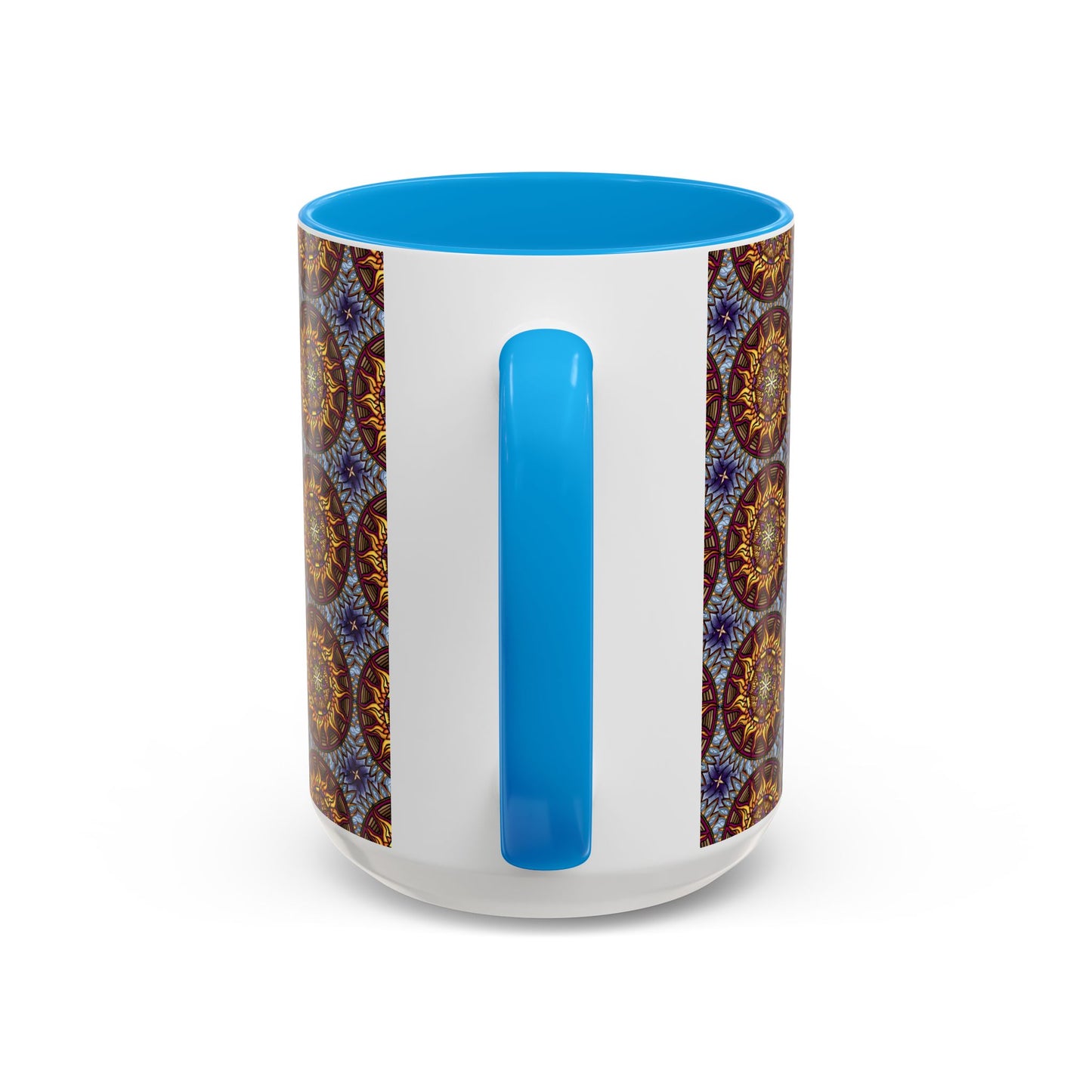 Pacio, Adam - Solar Disc Mandala - Colorful Accent Mugs
