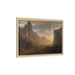 Bierstadt, Albert - Looking Down Yosemite Valley (1865) - Matte Canvas, Framed
