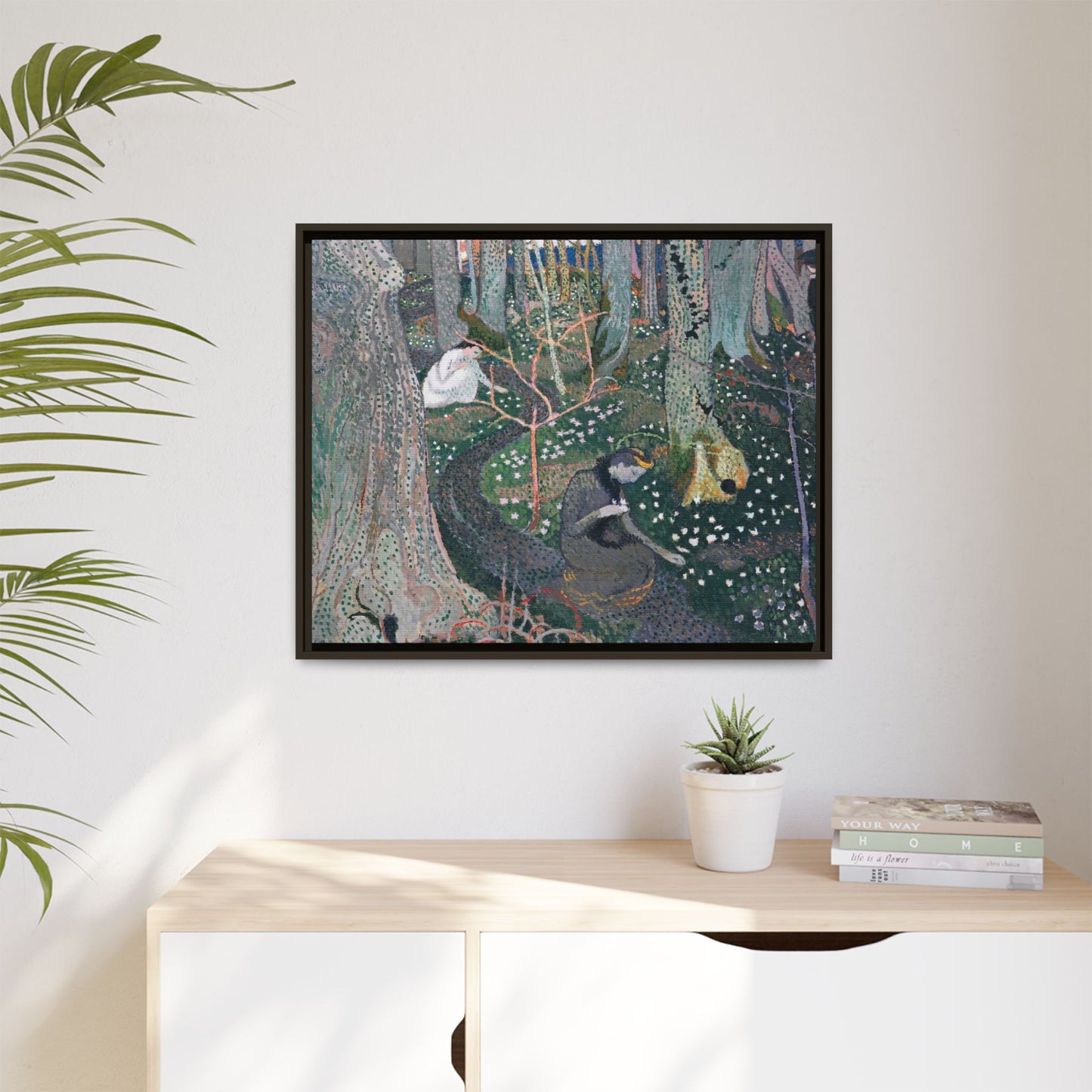 Denis, Maurice - April (1892) - Matte Canvas, Framed