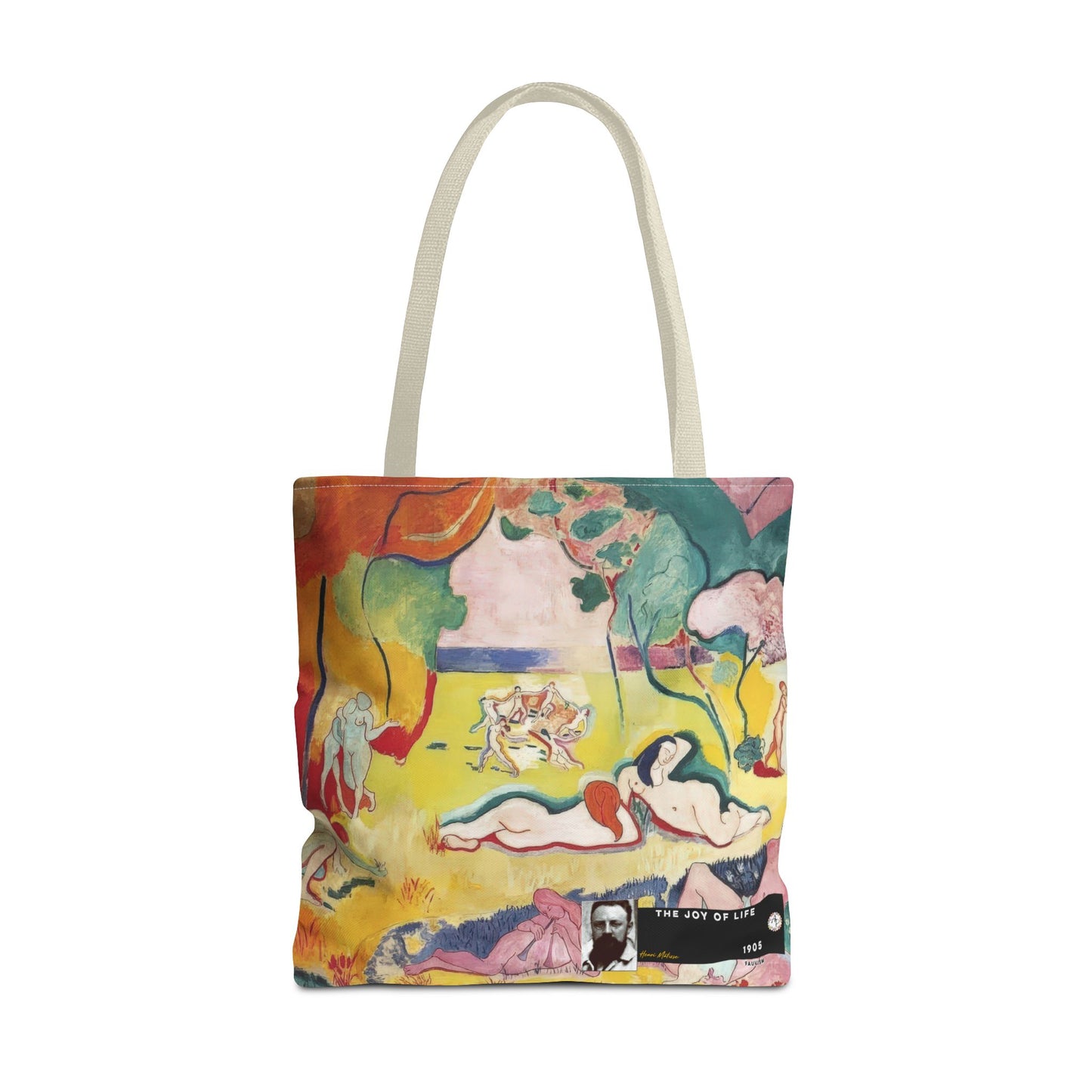 Matisse, Henri - The Joy of Life (1905) - Tote Bag
