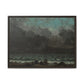 Courbet, Gustave - The Sea (1865) - Matte Canvas, Framed