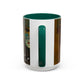 Toulouse-Lautrec, Henri - At the Moulin Rouge (1892) - Colorful Accent Mugs