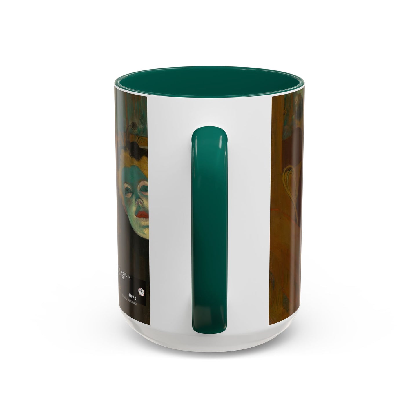 Toulouse-Lautrec, Henri - At the Moulin Rouge (1892) - Colorful Accent Mugs