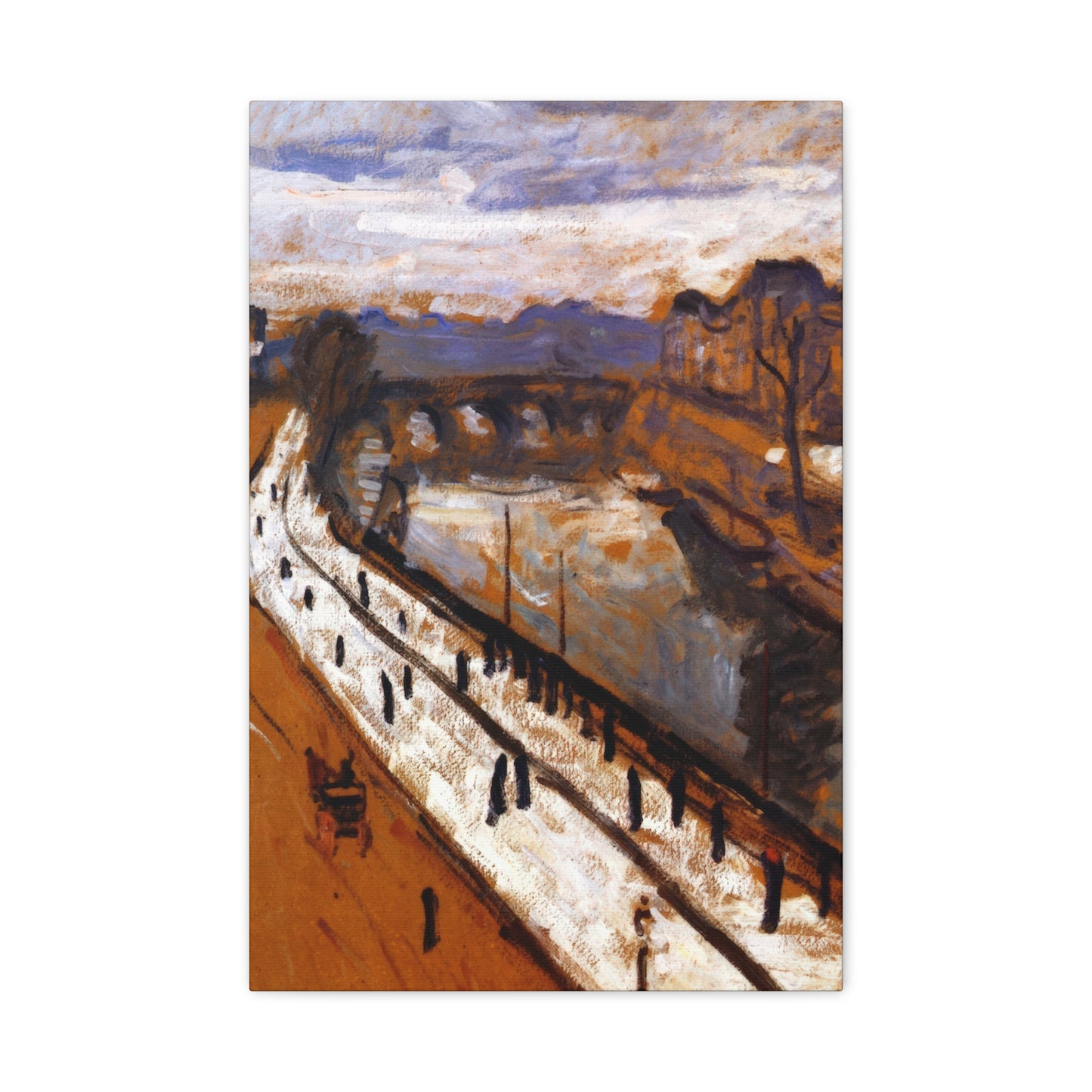 Marquet, Albert - Quai des Grands-Augustins (1905) - Canvas Block, unframed