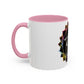AdamPacio.com - Black Logo - Colorful Accent Mugs