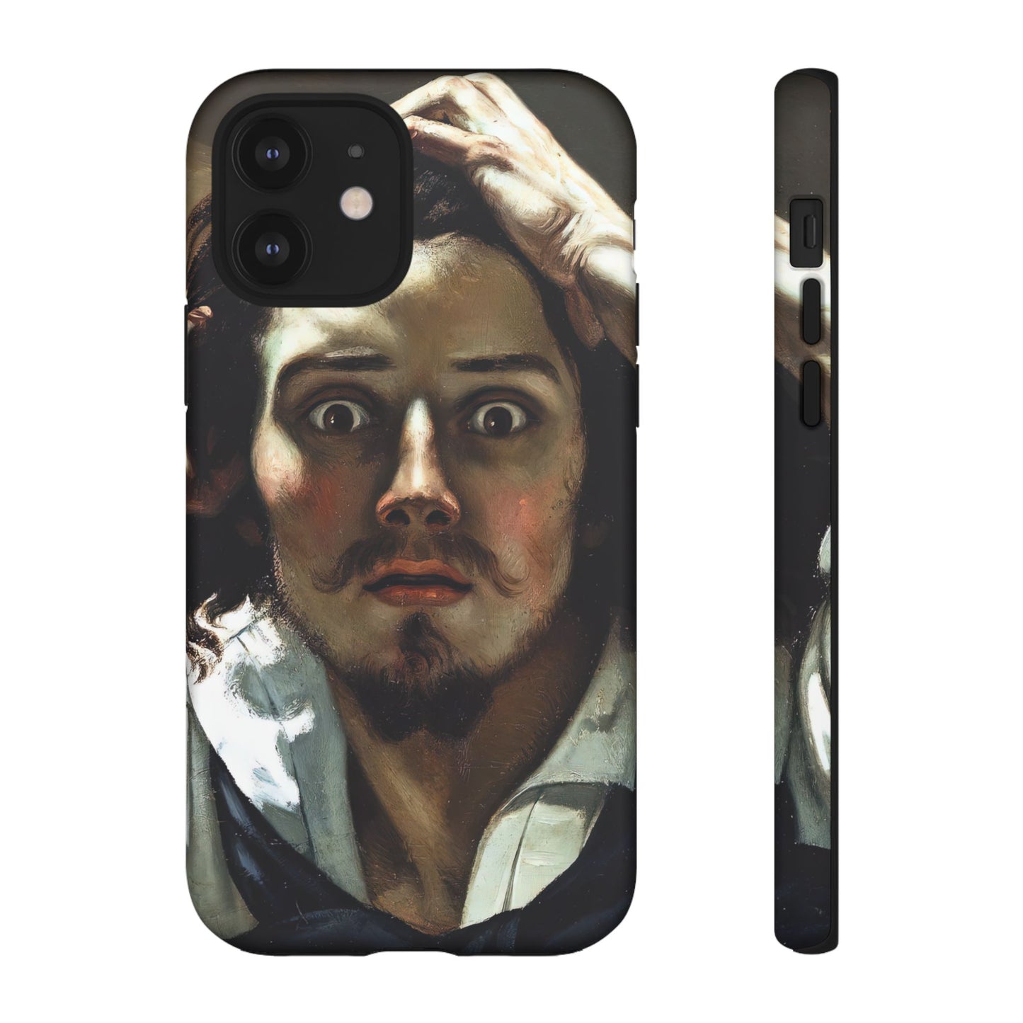 Courbet, Gustave - The Desperate Man (1843) - Tough Phone Cases