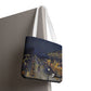 Pissarro, Camille - The Boulevard Montmartre At Night (1897) - Tote Bag