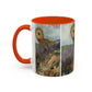 Redon, Odilon - The Cyclops (1914) - Colorful Accent Mugs