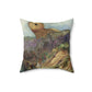 Redon, Odilon - The Cyclops (1914) - Suede Square Pillow