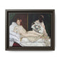 Manet, Édouard - Olympia (1870) - Matte Canvas, Framed