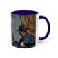 Cézanne, Paul - The Card Players (1892) - Colorful Accent Mugs
