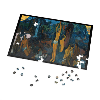Gauguin, Paul - Where Do We Come From? What Are We? Where Are We Going?  (1897) - 1000pc Jigsaw Puzzle