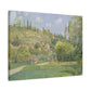 Pissarro, Camille - A Cowherd at Valhermeil, Auvers-sur-Oise (1874) - Canvas Block, unframed