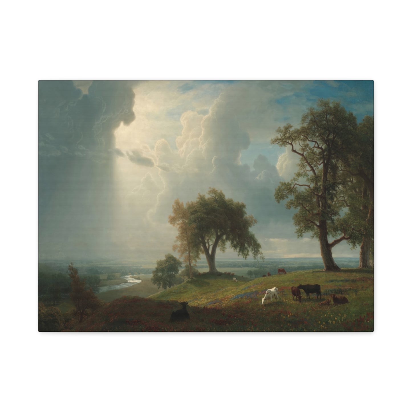 Bierstadt, Albert - California Spring (1875) - Canvas Block, unframed