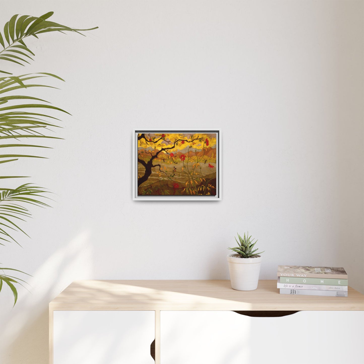 Ranson, Paul - Apple Tree with Red Fruit (1902) - Matte Canvas, Framed