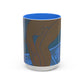 Ranson, Paul - The Blue Bather (1891) - Colorful Accent Mugs