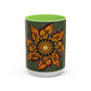 Pacio, Adam - Monarch Butterfly Mandala - Colorful Accent Mugs