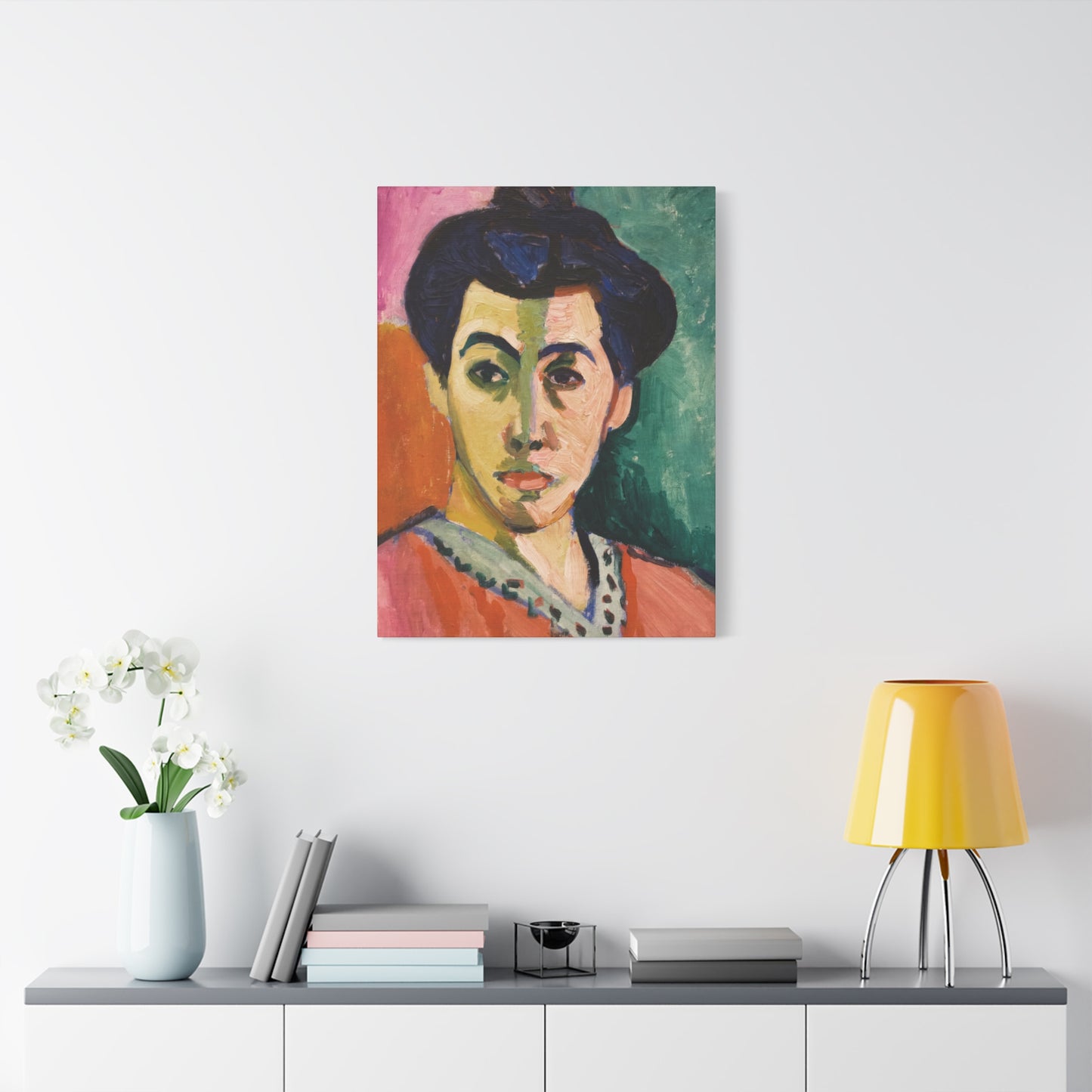 Matisse, Henri - The Green Stripe (1905) - Canvas Block, unframed