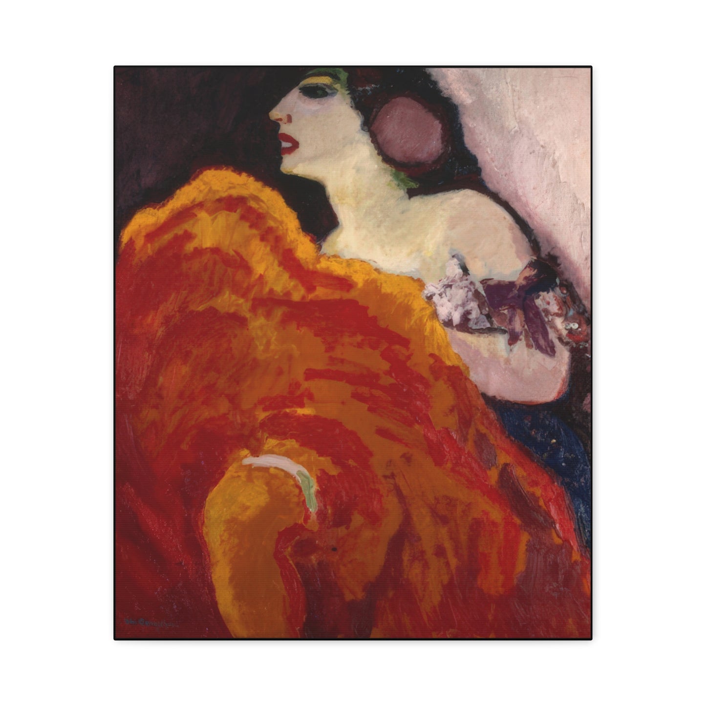 Van Dongen, Kees - The Red Dancer (1907) - Canvas Block, unframed