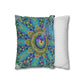 Pacio, Adam - Melek Taus Mandala - Suede Square Pillowcase